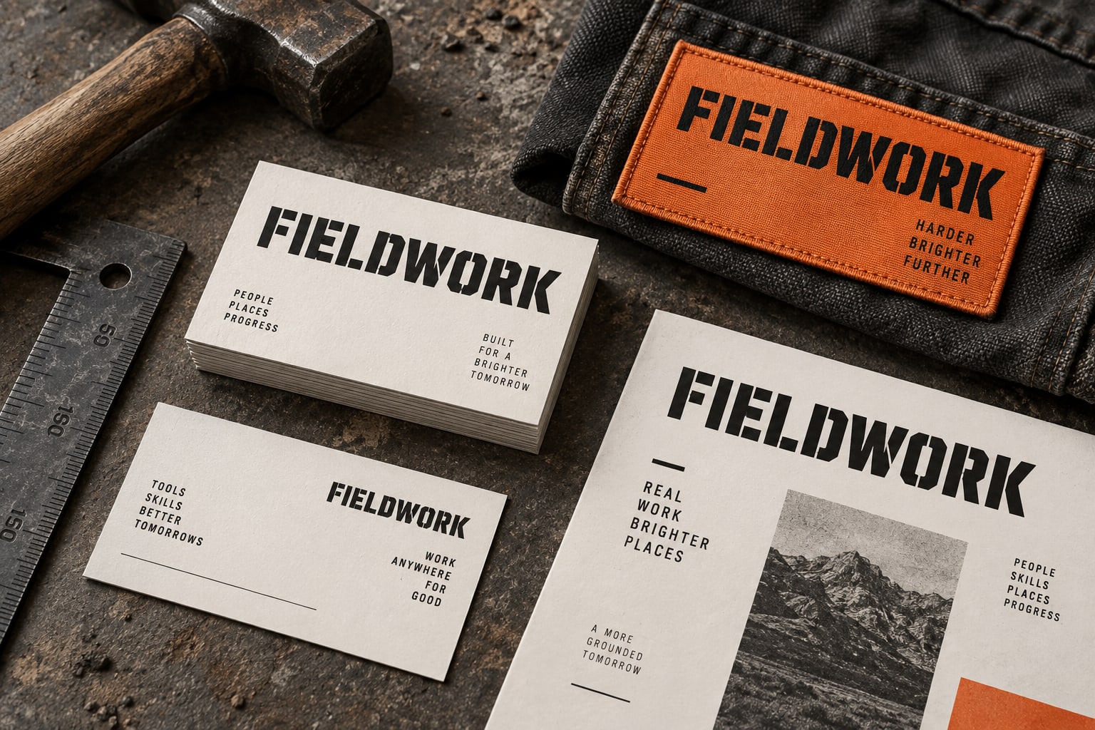 Brand & print illustrative concept